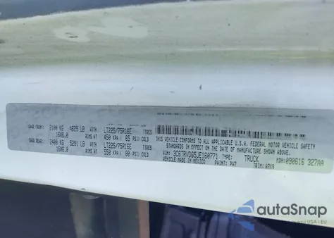 2018 Ram Promaster 2500 High Roof 159 Wb из США, поврежденный, VIN 3C6TRVDG5JE160771